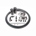 Radium Engineering dual catch can kit with Fluid Lock technology and hoses for Nissan S15 Silvia and 200SX