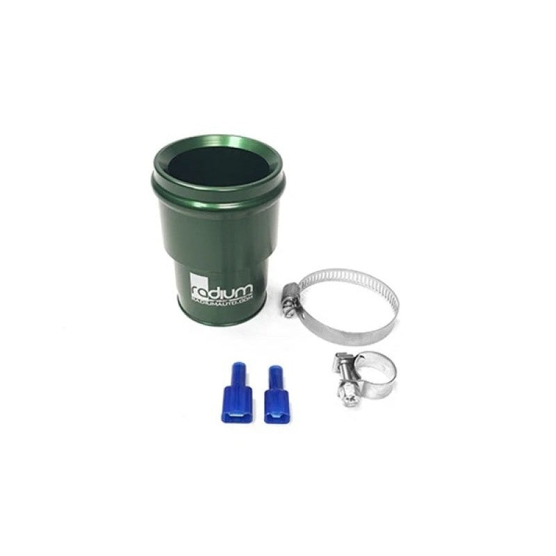 Radium Engineering fuel pump installation hardware kit with submersible hose and connectors for Porsche 911 Turbo 996