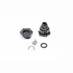 Radium Engineering 20-0599 extended fuel pump outlet adapter with 6AN male flare fitting.