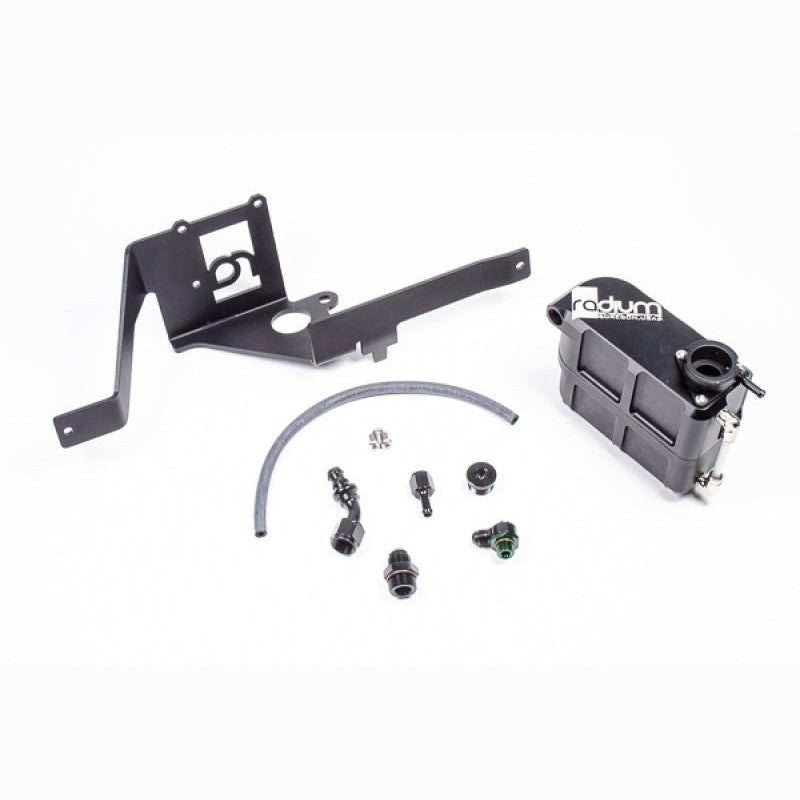 Radium Engineering CNC machined aluminum coolant expansion tank for 2009-2021 Nissan GT-R R35