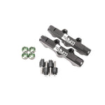 Radium Engineering machined aluminum top feed fuel rail conversion kit for Subaru EJ engines.