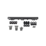 Black anodized Radium Engineering fuel rail with mounting hardware for Toyota 3S-GE and 3S-GTE Gen 3-5 engines.