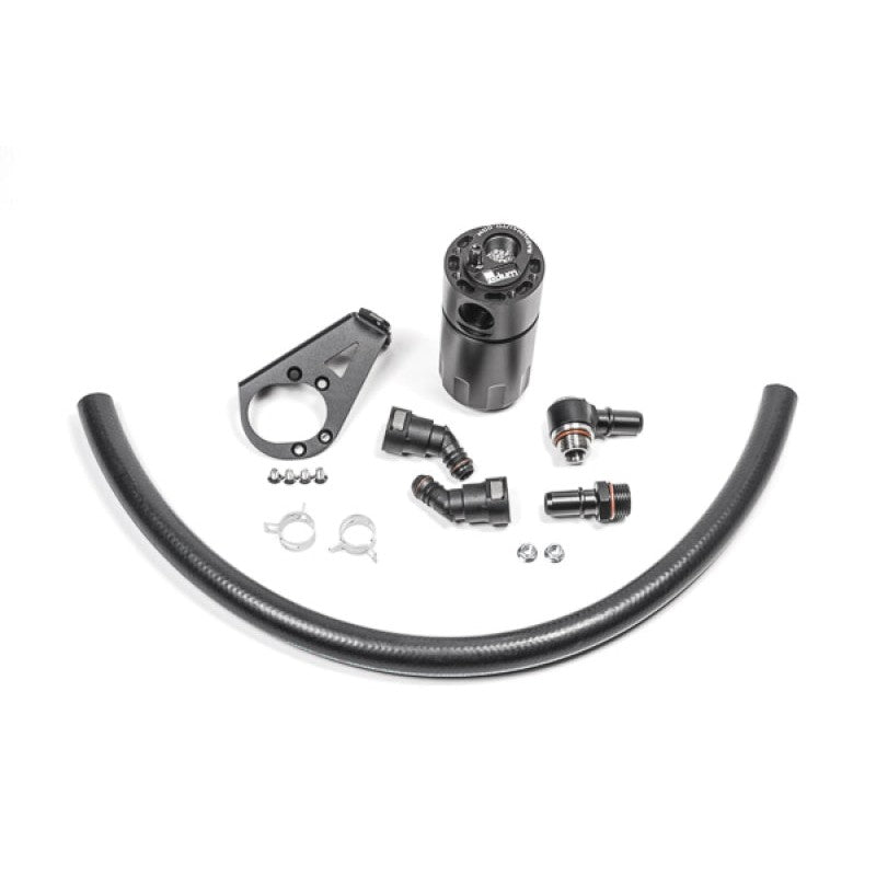 Radium Engineering Fluid Lock catch can kit with mounting bracket and hoses for 2023-2025 Toyota GR Corolla.