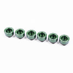 Radium Engineering CNC machined aluminum fuel injector seat for Toyota top feed conversion