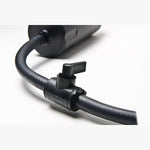 Radium Engineering 20-0024 Universal Catch Can Petcock Drain Kit with petcock valve, barb fitting, and hose.