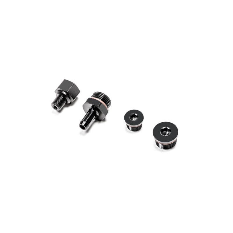 Radium Engineering fuel rail plumbing and fitting kit for VW and Audi EA888 port injection conversion