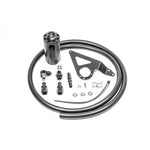 Radium Engineering Fluid Lock catch can kit with vehicle-specific mounting bracket for Toyota 86 and Subaru BRZ.
