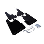 Rally Armor UR series black polyurethane mud flaps with grey logo for 2014-2018 Subaru Forester