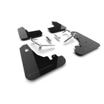 Rally Armor UR black polyurethane mud flaps with dark grey logo for 2022-2026 Subaru BRZ and Toyota GR86.