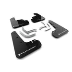 Rally Armor UR black polyurethane mud flaps with white logo for 2024-2026 Subaru Impreza