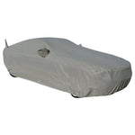 Grey Rampage 4-layer custom fit car cover for Suzuki Samurai with included lock and cable