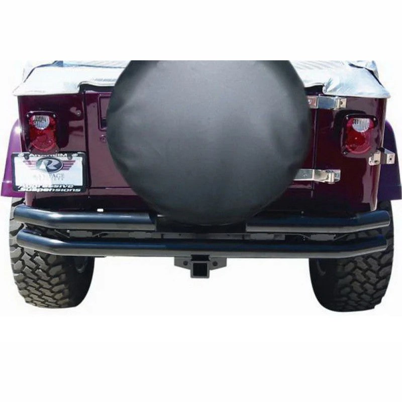Rampage Black Diamond heavy-duty denim tire cover for 33 to 35 inch spare tires