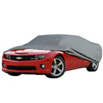 Grey Rampage 4-layer custom-fit car cover for 2010-2024 Chevrolet Camaro.