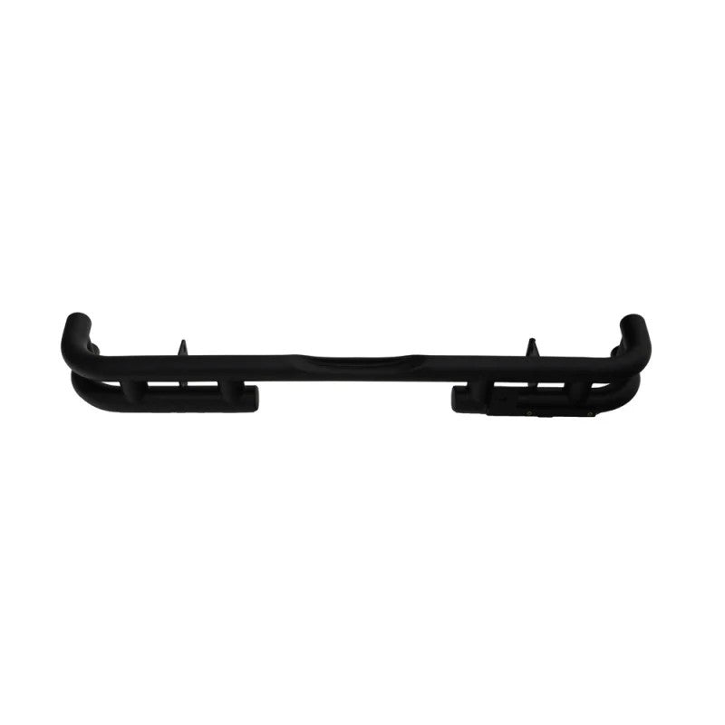 Rampage 8822 textured black rear double tube bumper for 2018-2026 Jeep Wrangler JL