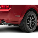 Raxiom Axial Series red LED rear side marker lamps with high-output SMD strips for 2005-2009 Ford Mustang.