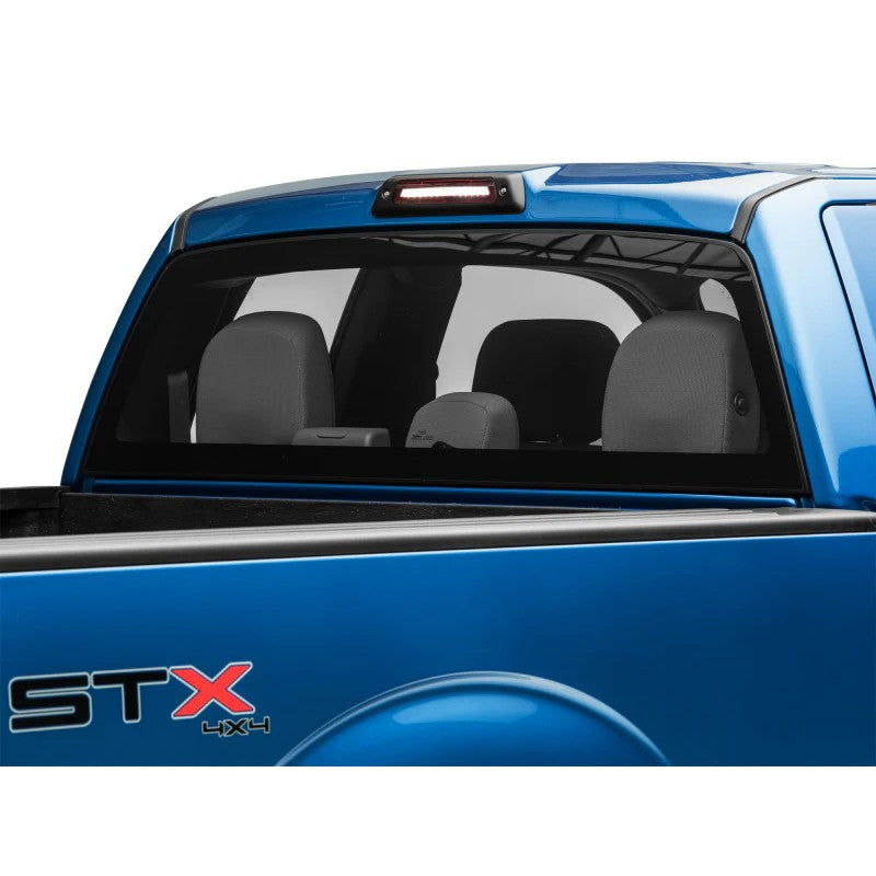 Raxiom Axial Series LED third brake light with red housing and white cargo light LEDs for 2009-2014 Ford F-150.