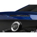 Raxiom Axial Series LED third brake light with a smoked lens for 2010-2014 Ford Mustangs.