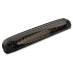 Raxiom Axial Series LED third brake light with smoked lens and black housing for 2011-2016 Ford Super Duty trucks.