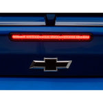 Raxiom Axial Series smoked LED third brake light with black housing for 2016-2024 Chevrolet Camaro