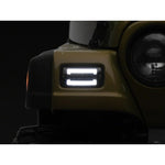 Raxiom Axial Series smoked lens LED sequential cornering lights for 1997-2006 Jeep Wrangler TJ