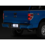 Pair of Raxiom Axial Series LED license plate lamp assemblies for 1997-2014 Ford F-150.