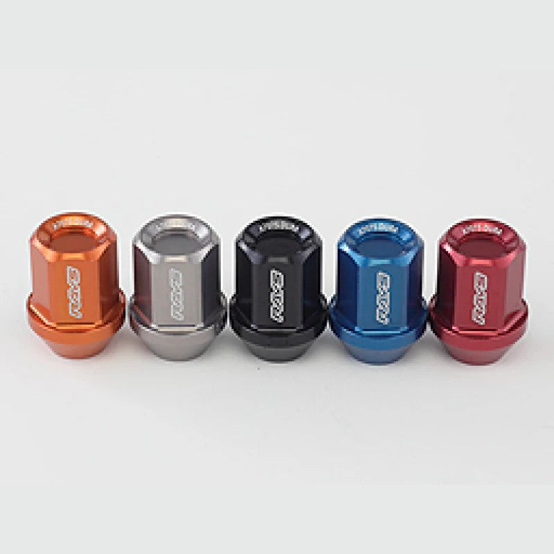 Rays Dura-Nut L32 straight type black lug nut and lock set with installation tool