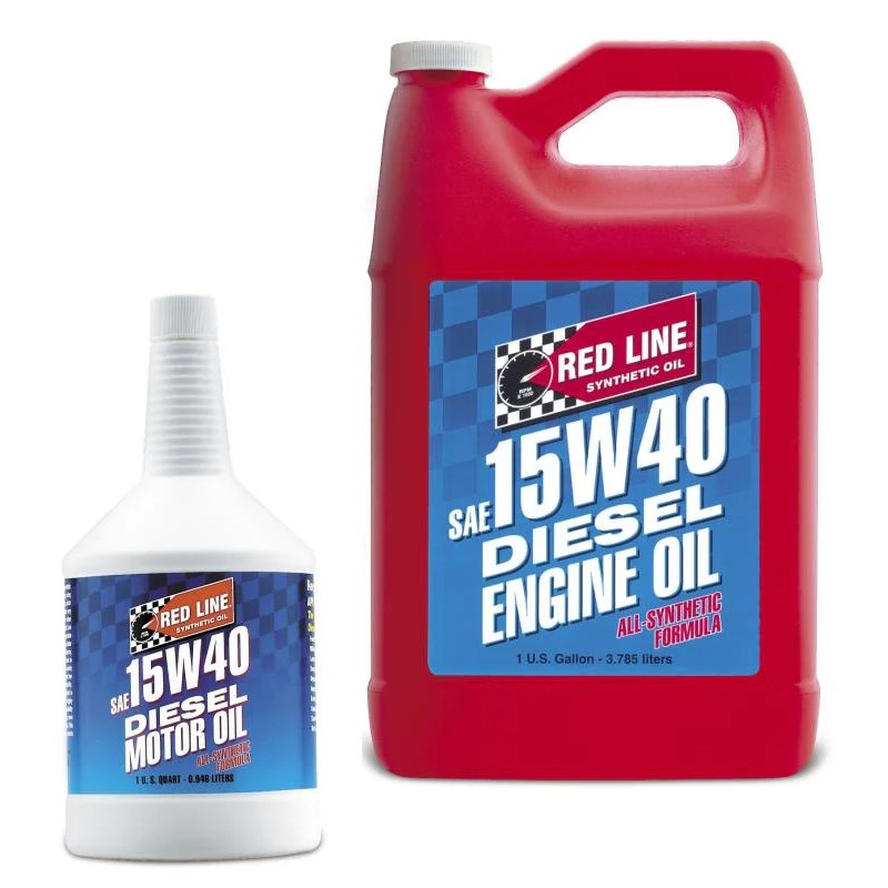 Red Line 15W40 Diesel Oil - Quart