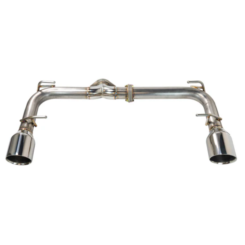 Remark stainless steel axle back exhaust system with double wall tips for 2022-2024 Subaru BRZ and Toyota GR86.