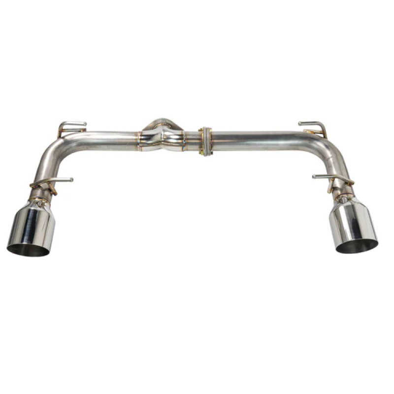 Remark axle-back exhaust system with stainless steel single wall tips for 2022-2024 Subaru BRZ and Toyota GR86.