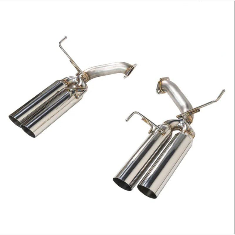 Remark BOSO Edition axle back exhaust with dual stainless steel tips for 2022-2024 Subaru WRX.