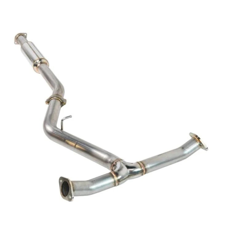 Remark T304 stainless steel resonated mid-pipe kit with resonator and installation hardware for 2022+ Subaru WRX