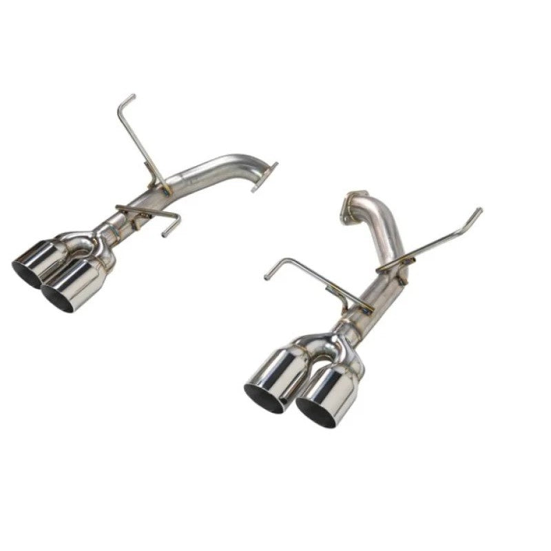 Remark RO-TSVB-S axleback exhaust system with 3.5-inch stainless steel single-wall tips for 2022+ Subaru WRX VB.