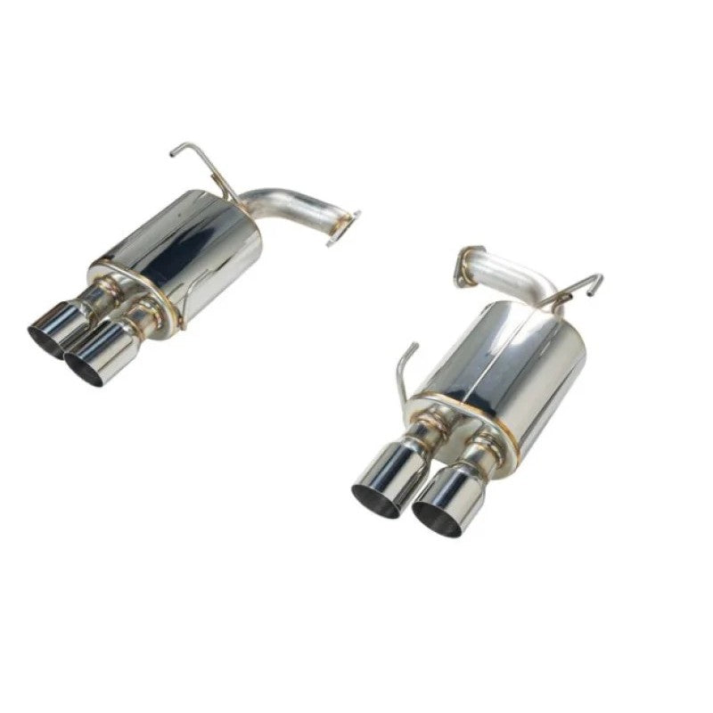 Remark stainless steel axle back exhaust system with dual-wall tips for 2022-2024 Subaru WRX VB