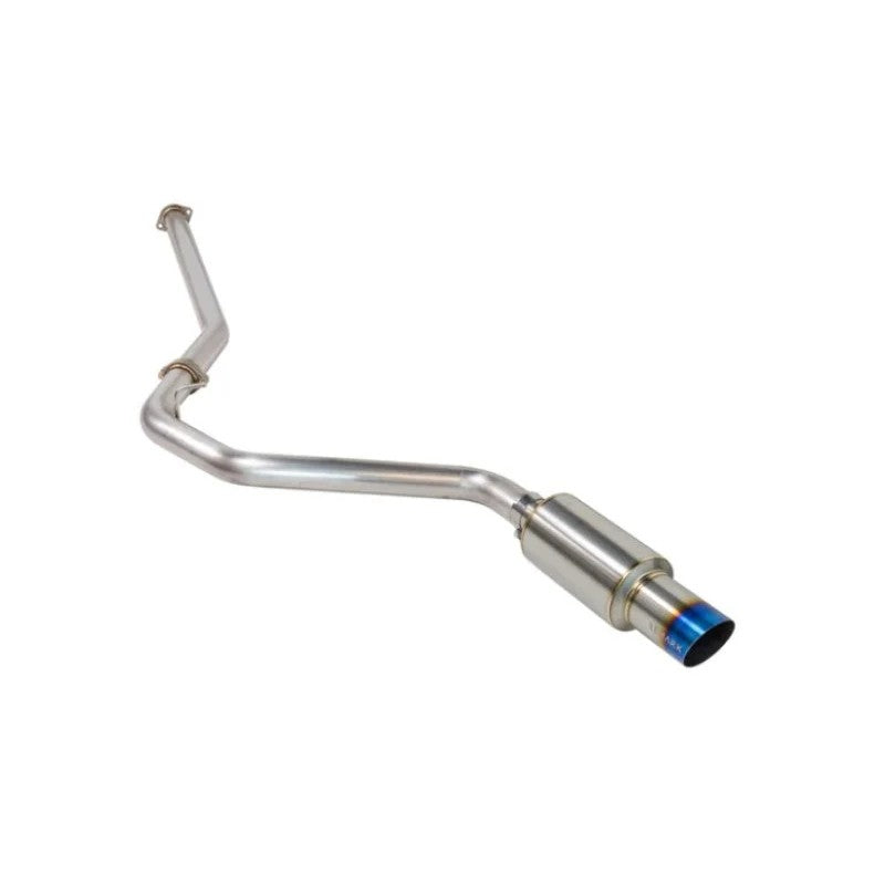 Remark R1-Spec single-exit titanium catback exhaust system with burnt finish tips for 2022-2024 Subaru WRX VB.