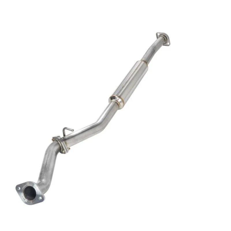Remark T304 stainless steel resonated mid pipe kit with polished resonator and flanges for 2022+ Toyota GR86 and Subaru BRZ
