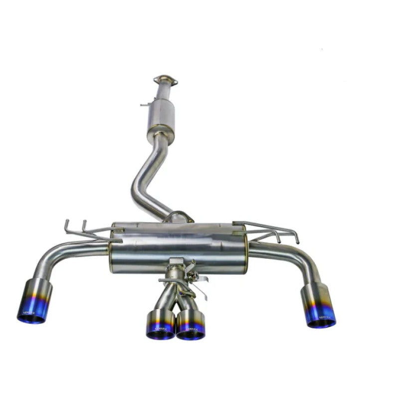 REMARK Elite Spec full titanium cat-back exhaust system with quad exit tips for 2023+ Toyota GR Corolla