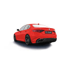 Remus axle-back exhaust muffler section for 2016 Alfa Romeo Giulia Veloce Q4 AWD