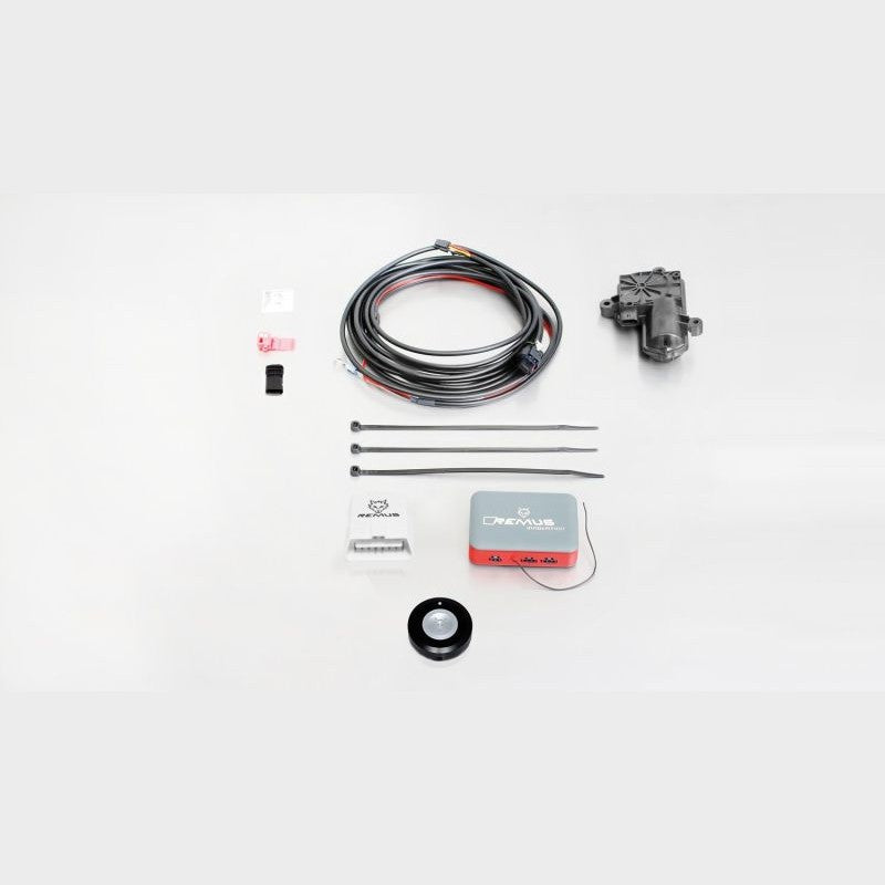 Remus electronic sound controller module and wiring harness for 2017 Honda Civic Type-R FK8