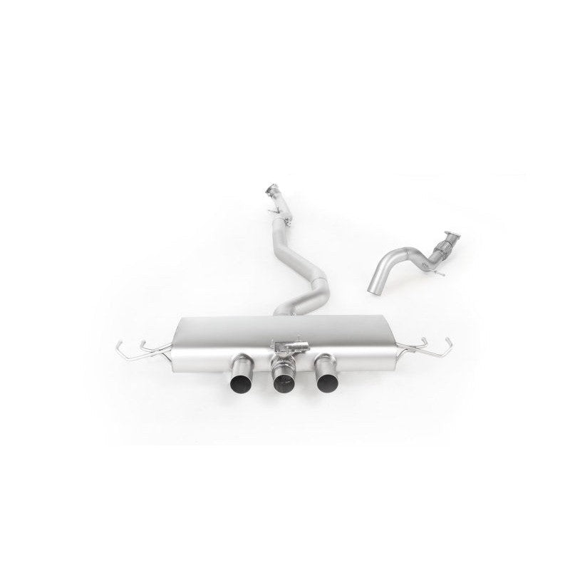 Remus cat-back exhaust assembly for 2017+ Honda Civic Type-R FK8 5-door 2.0L Turbo.