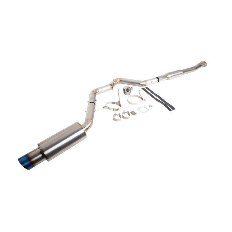 Revel Ultra Ti titanium single exit catback exhaust system for 2008-2021 Subaru WRX and STI