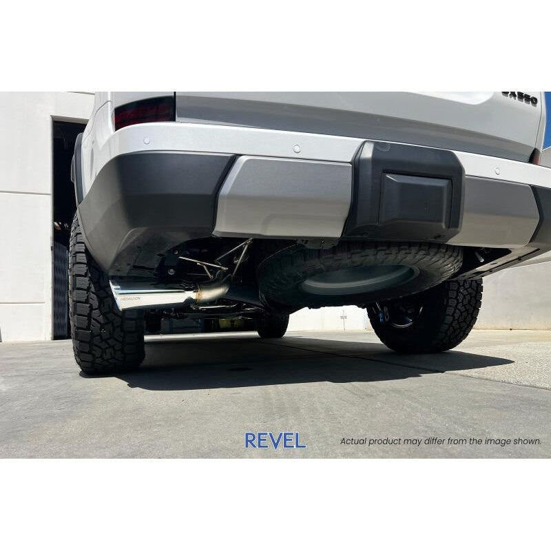 Revel Trail Hart series cat-back exhaust system with high-clearance piping for the 2025 Lexus GX550.
