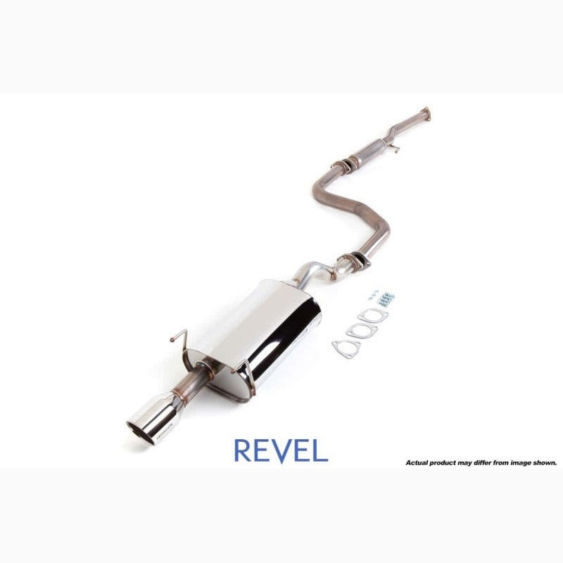 Polished SUS304 stainless steel Revel Medallion Street Plus exhaust system for 1988-1991 Honda Civic Hatchback