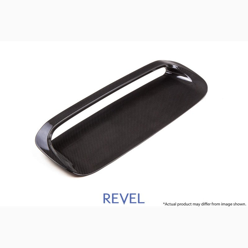 Revel GT dry carbon fiber engine air scoop cover for 2015-2018 Subaru WRX and STI