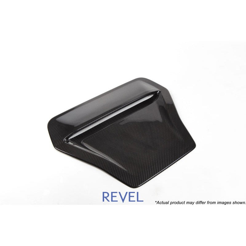 Revel GT dry carbon fiber engine hood scoop cover for 2017-2018 Honda Civic Type-R