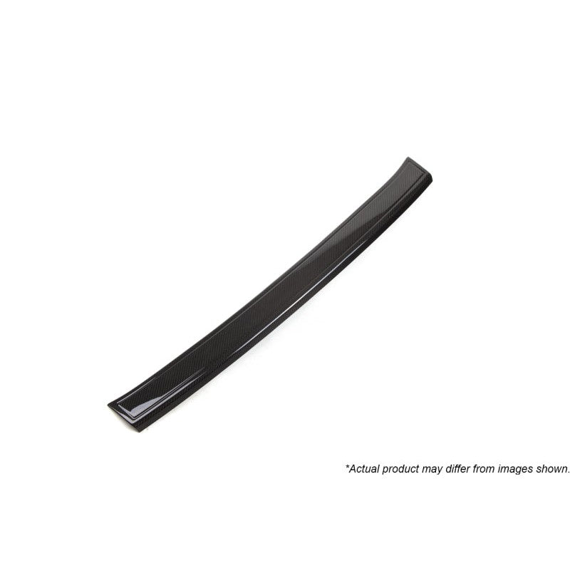 Revel GT dry carbon fiber rear bumper applique for 2017-2018 Honda Civic Type-R and Hatchback