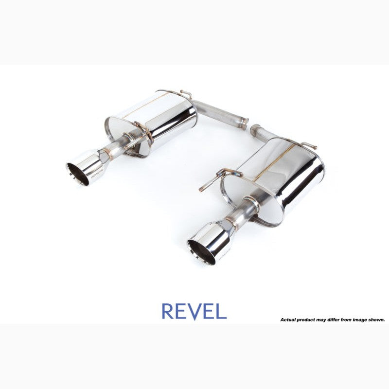 Revel Medallion Touring-S dual muffler axle-back exhaust system for 2007-2008 Infiniti G35 Sedan