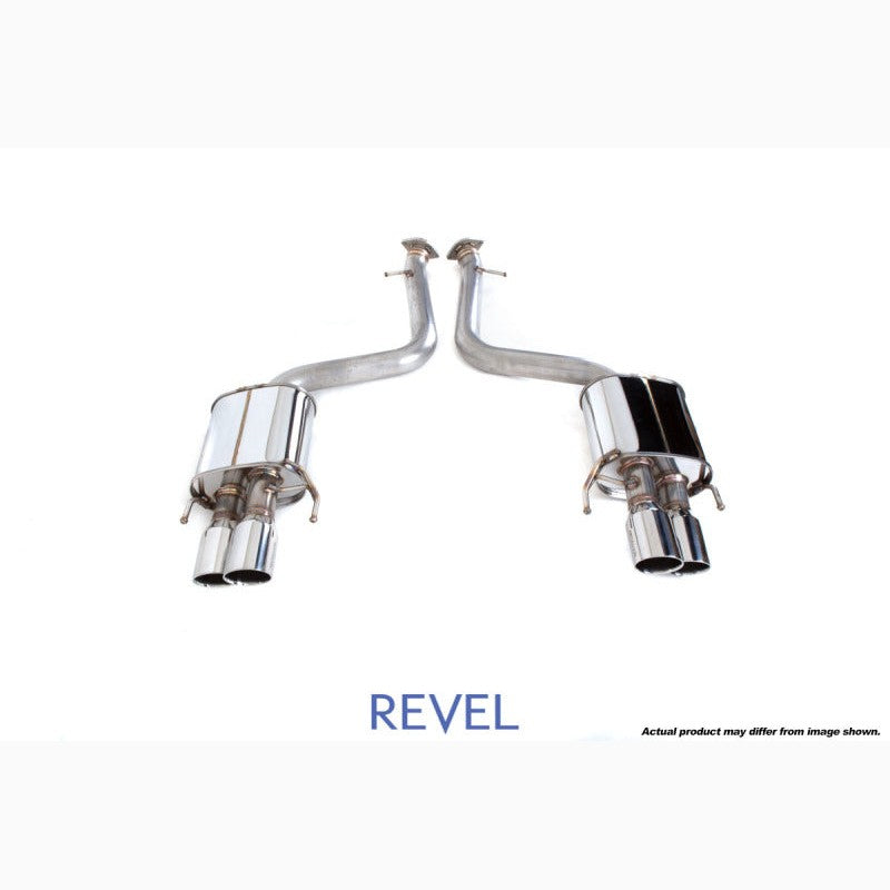 Revel Medallion Touring-S quad tip rear section exhaust system for Lexus RC F and IS500.