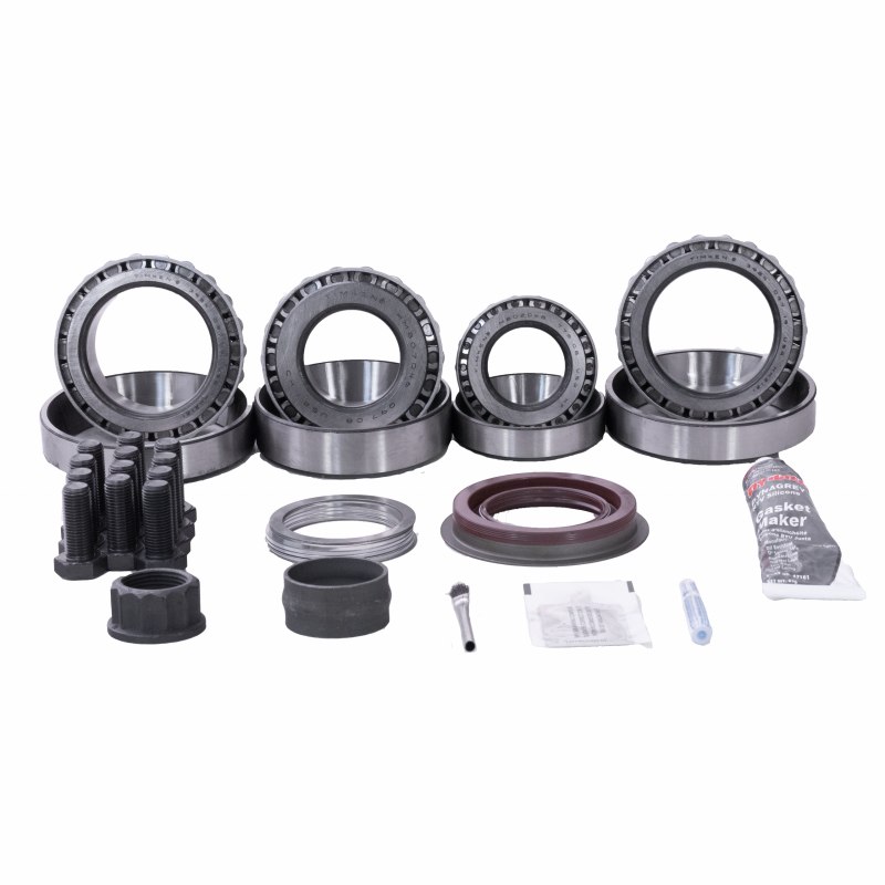 Revolution Gear and Axle master install kit for 11.5-inch rear axles featuring bearings, seals, and setup hardware.