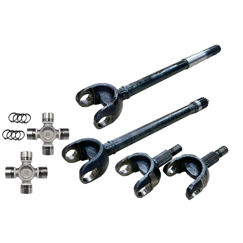 Revolution Gear & Axle Discovery Series chromoly front axle shafts for Jeep Wrangler JL and Gladiator JT.