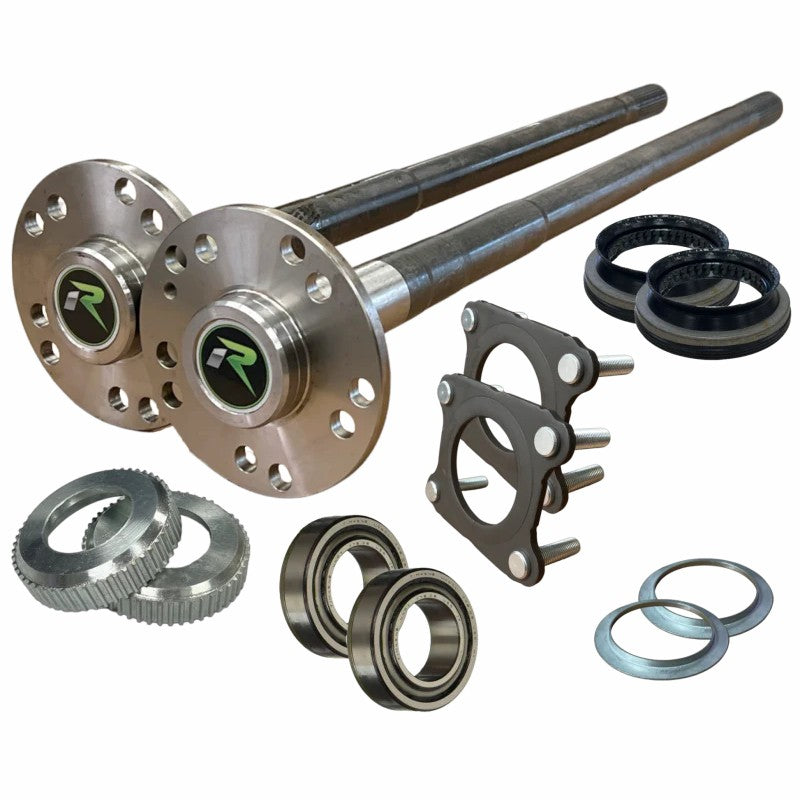 Revolution Gear Discovery Series chromoly rear axle shafts for 2018-2024 Jeep Wrangler JL Non-Rubicon